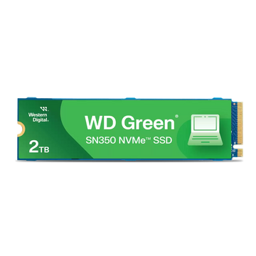 Western Digital Green SN350 2TB NVMe M.2 Solid State Drive (WDS200T3G0C)